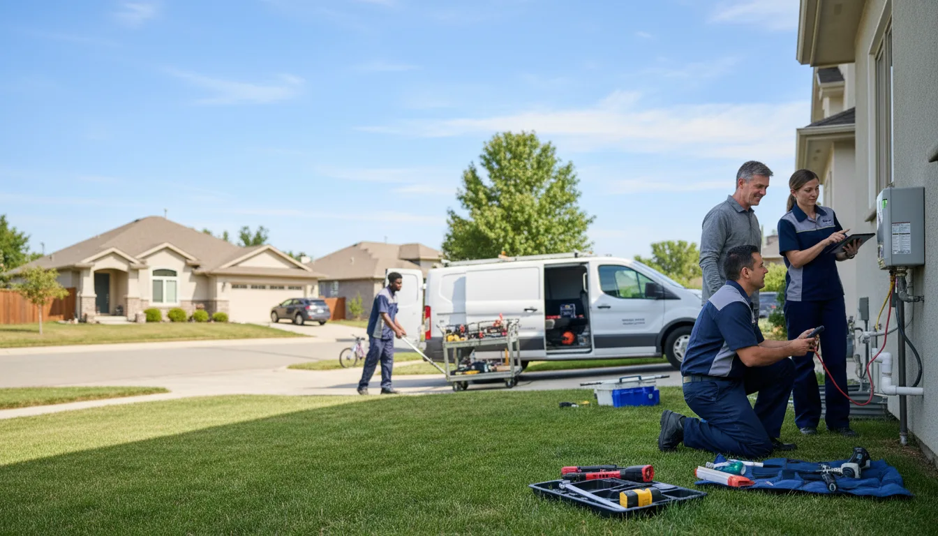 Tankless water heater service in Utah
